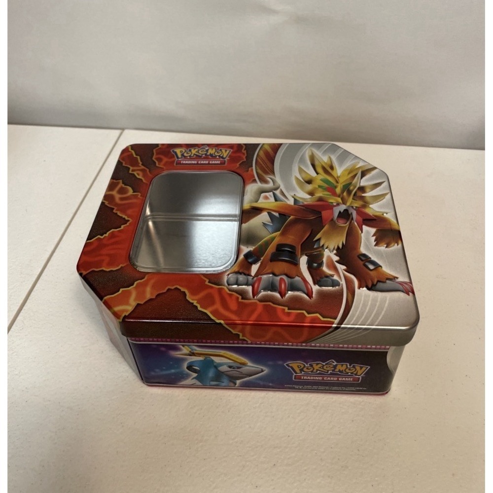 Pokémon TCG Solgaleo Empty Collector's Tin Only No Cards